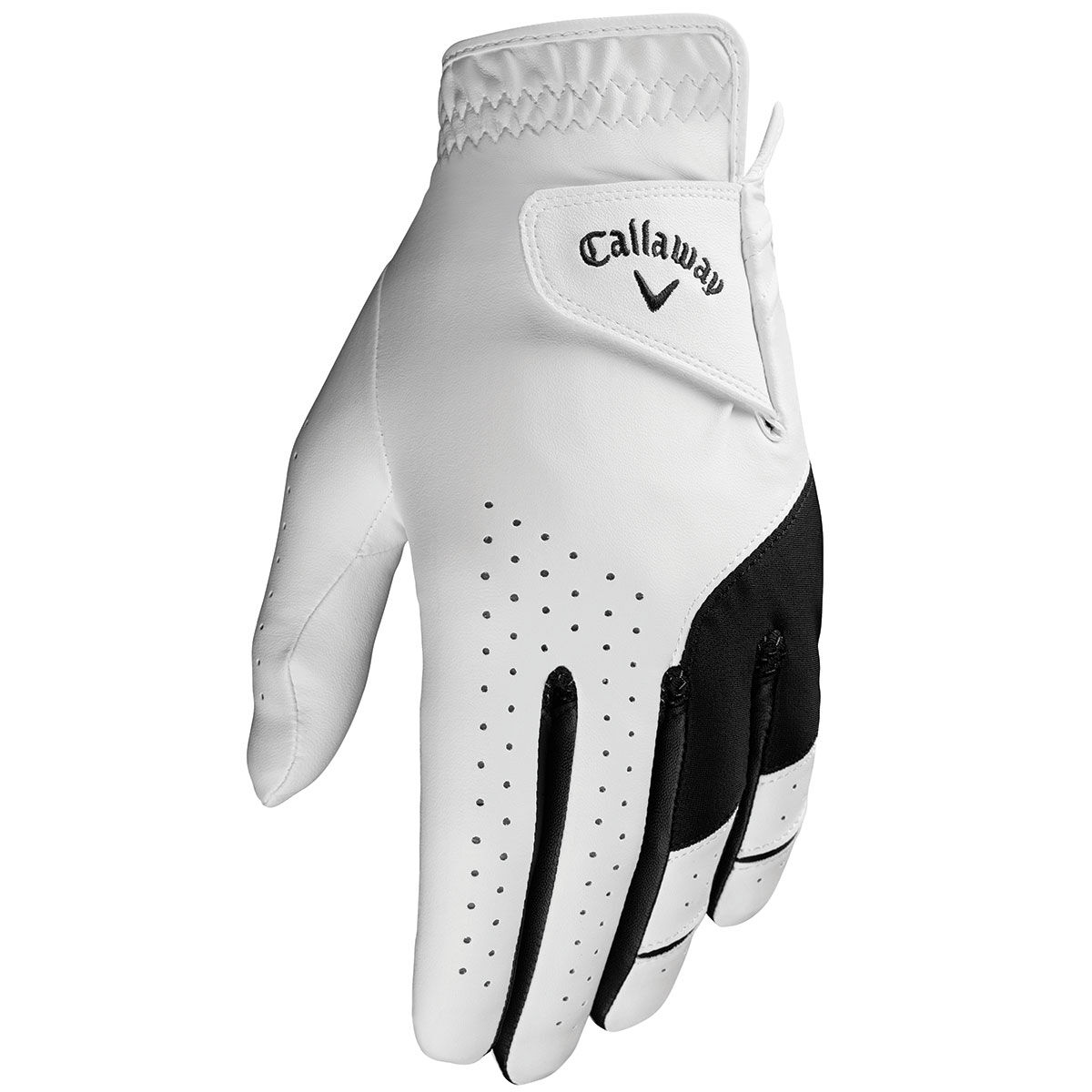 Callaway Golf Weather Spann Golf Glove, Male, Left hand, Small, White  | Online Golf